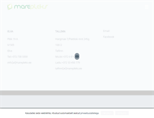 Tablet Screenshot of marepleks.ee